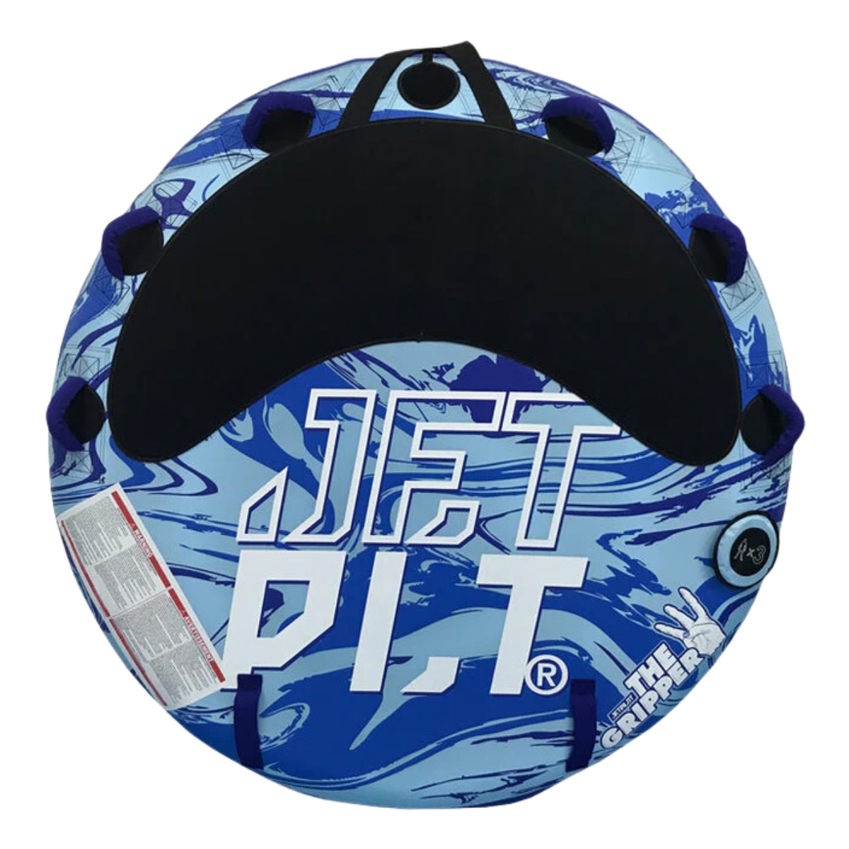 Jetpilot Gripper 3 - Round Towable (Blue)