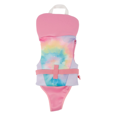 Jetpilot Infant Life Vest Jacket (Pink Tie Dye)