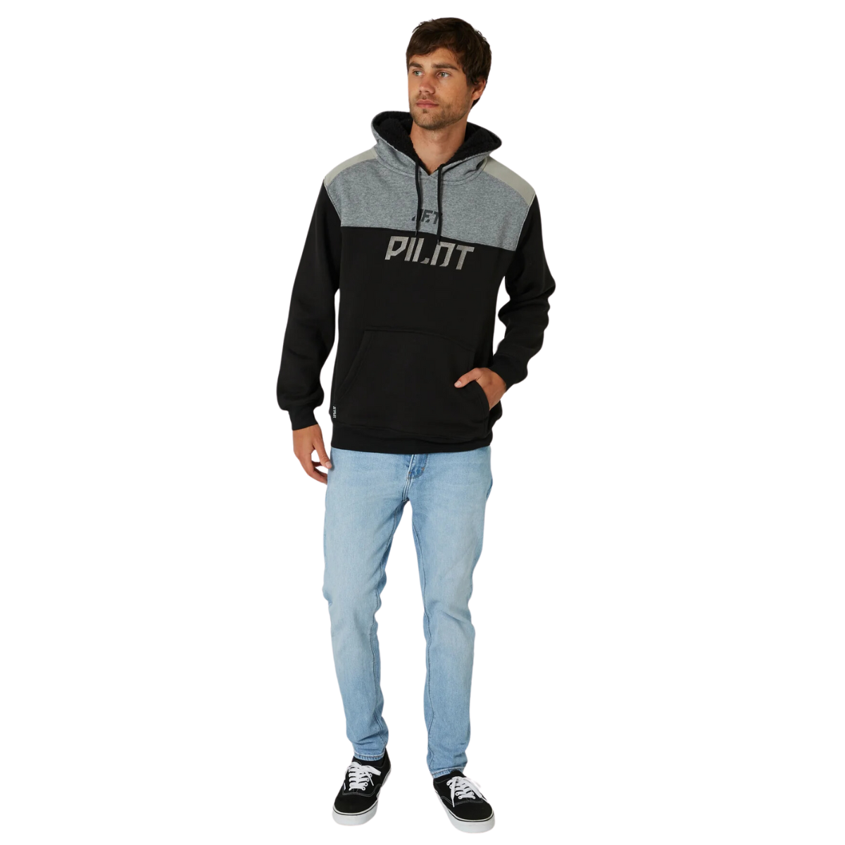 Jetpilot Matrix Mens Pullover (Black)