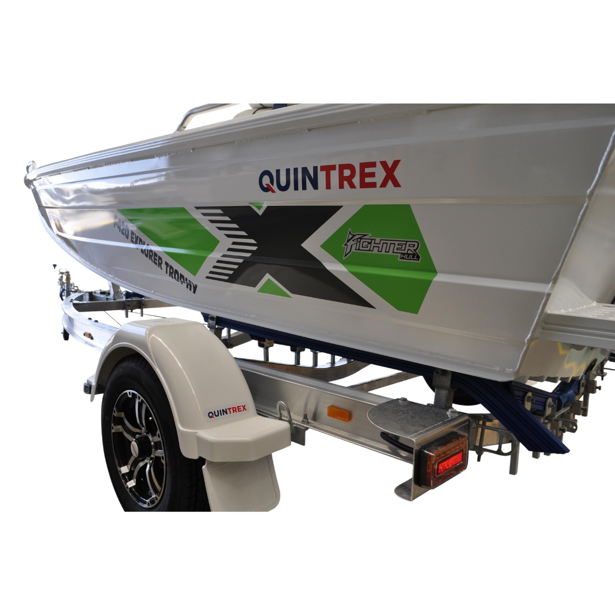 Quintrex 420 Explorer Trophy (Boat & Trailer Package)