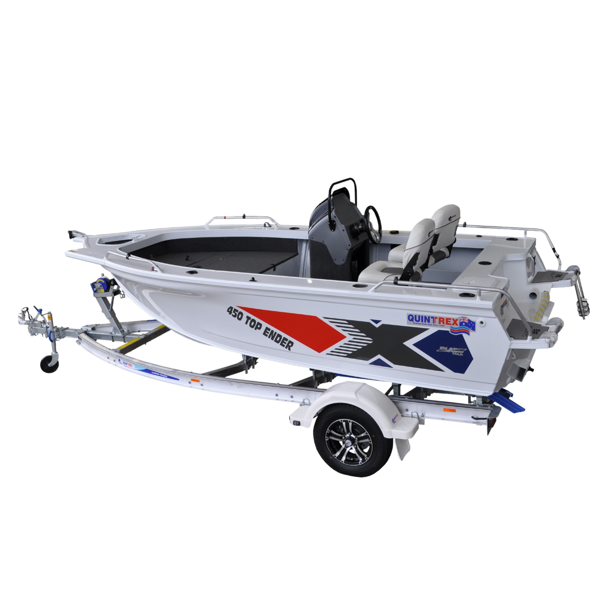 450 Top Ender Pro (Boat, Motor & Trailer Package)