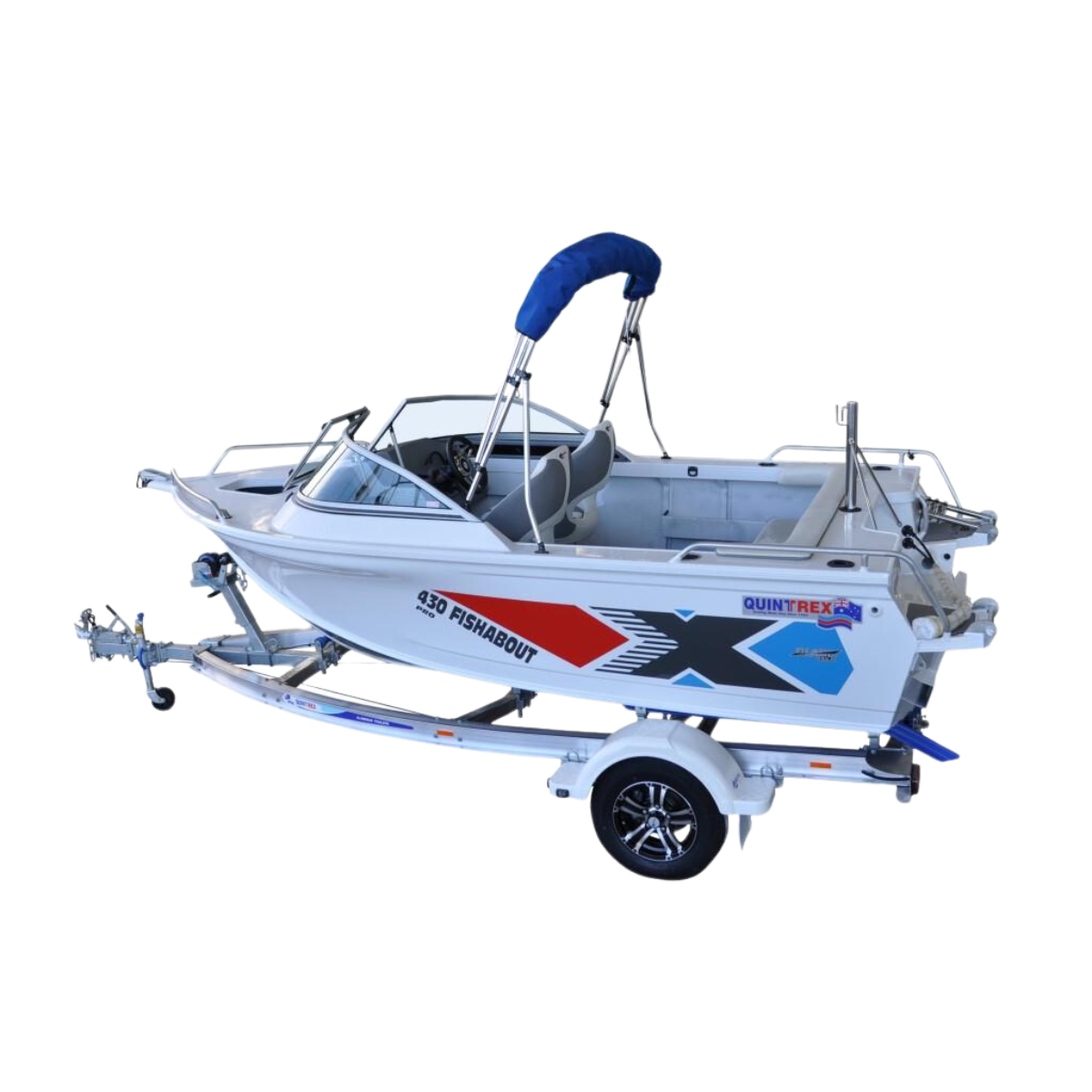 Quintrex 430 Fishabout Pro (Boat & Trailer Package)