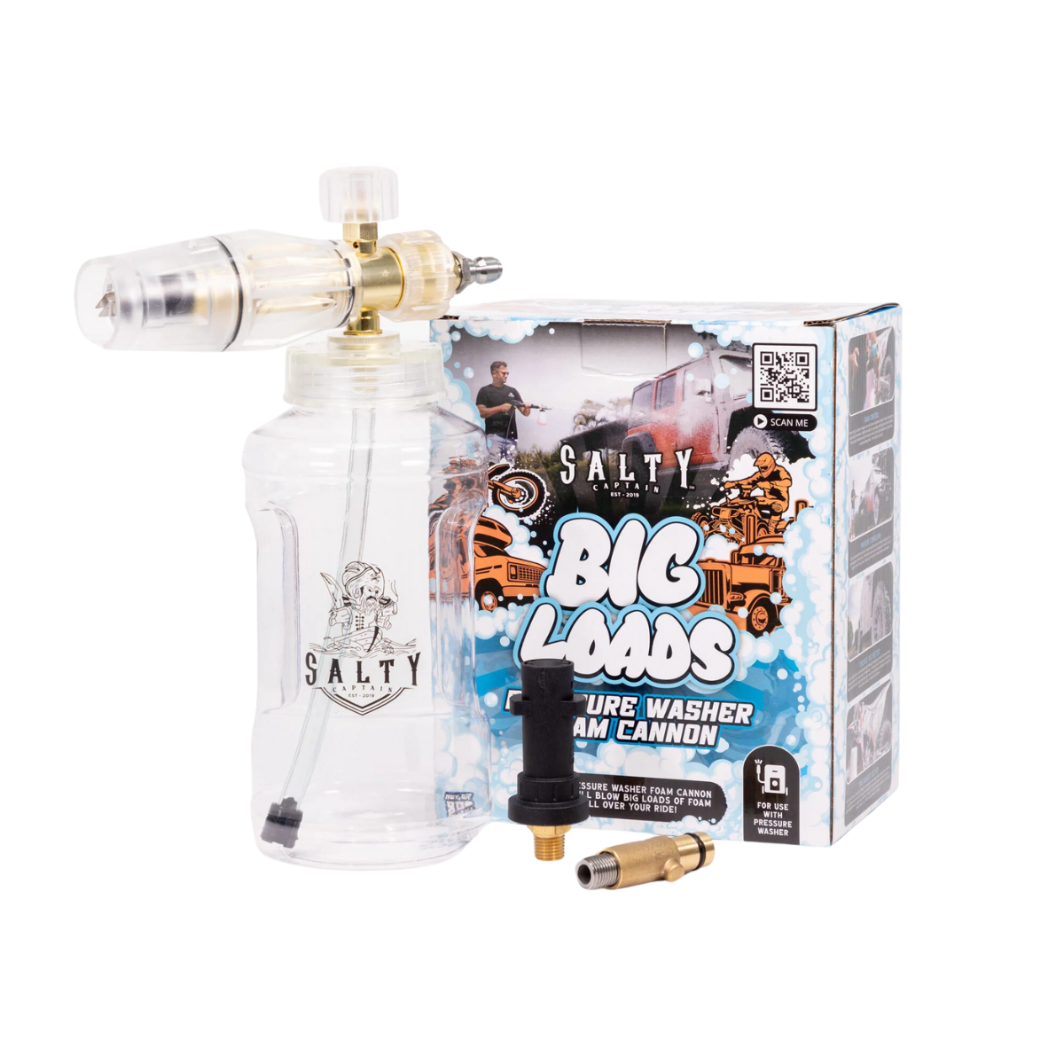 Salty Captain Foam Cannon BIG LOADS